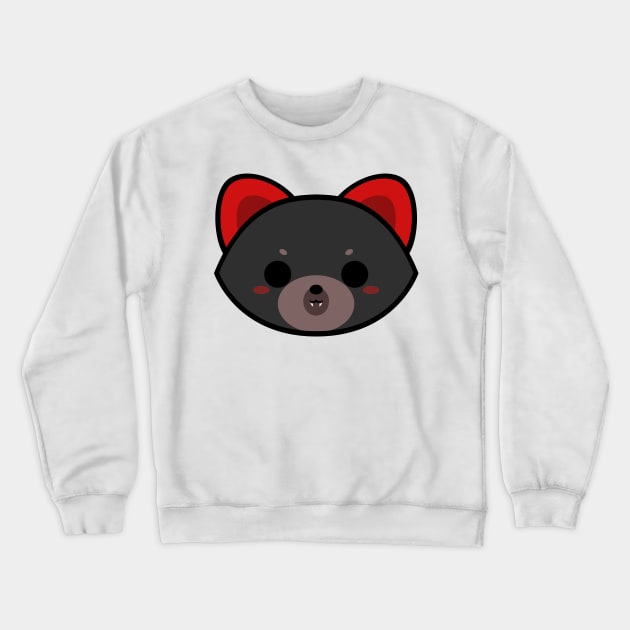 Cute Tasmanian Devil Crewneck Sweatshirt by alien3287